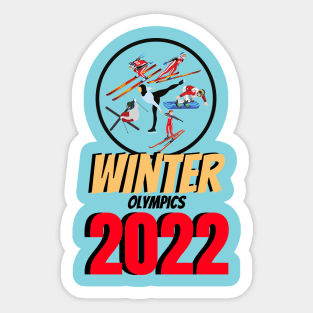 winter olympics Beijing 2022 Sticker